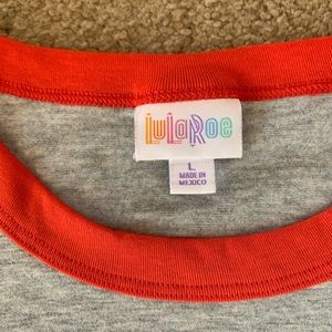 Lularoe “liv” ringer shirt